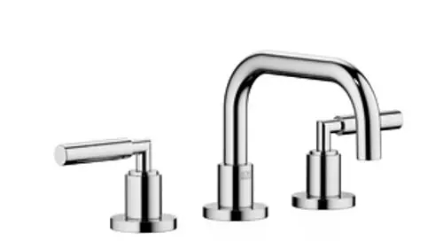 DORNBRACHT-Waschtisch-Dreilochbatterie-mit-Ablaufgarnitur-TARA-20705882-Dark-Chrome-20705882-19 gallery number 1